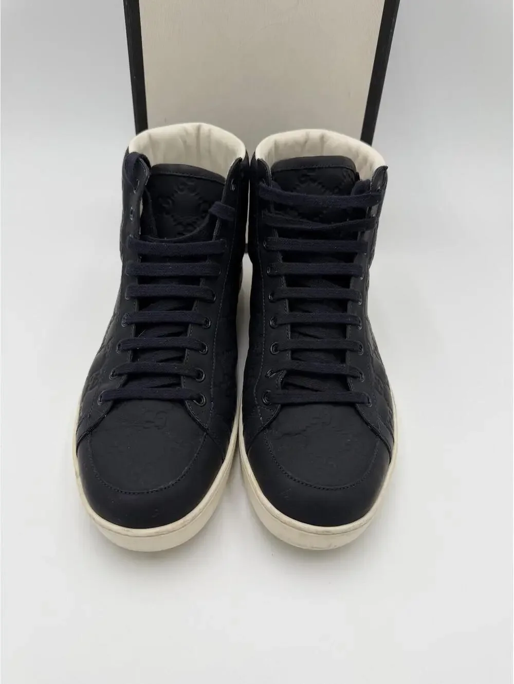 Gucci GG Limited Edition High-Top Sneaker Mens Size 9.5/42.5